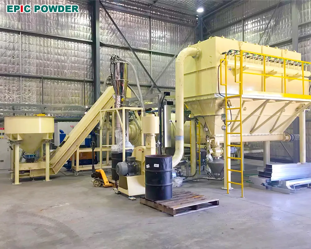 Classificatore ad aria e mulino a sfere1