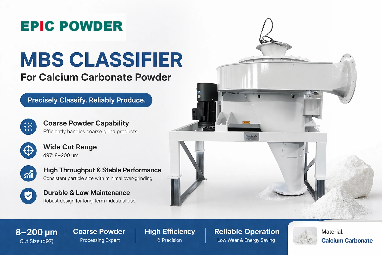 air-classifier-calcium-carbonate